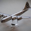 08-2025 (46)  Minicraft 1/144 B-29 Enola Gay with &#34;Little Boy&#34; atomic bomb by Bill Thomson